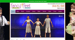 Desktop Screenshot of fancyfeetdance.net